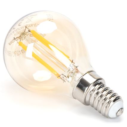 LED Prigušiva sijalica FILAMENT G45 E14/4W/230V 2200K - Aigostar