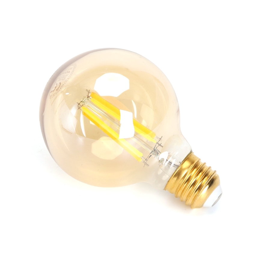 LED Prigušiva sijalica FILAMENT G80 E27/6W/230V 2700-6500K Wi-Fi - Aigostar