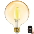 LED Prigušiva sijalica FILAMENT MESH Smart G125 E27/6W/230V 2700-6500K - Aigostar