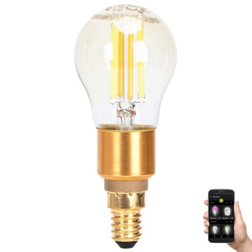 LED Prigušiva sijalica FILAMENT MESH Smart G45 E14/4,5W/230V 2700-6500K - Aigostar