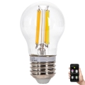LED Prigušiva sijalica FILAMENT MESH Smart G45 E27/4,5W/230V 2700-6500K - Aigostar
