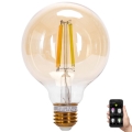 LED Prigušiva sijalica FILAMENT MESH Smart G95 E27/6W/230V 2700-6500K - Aigostar