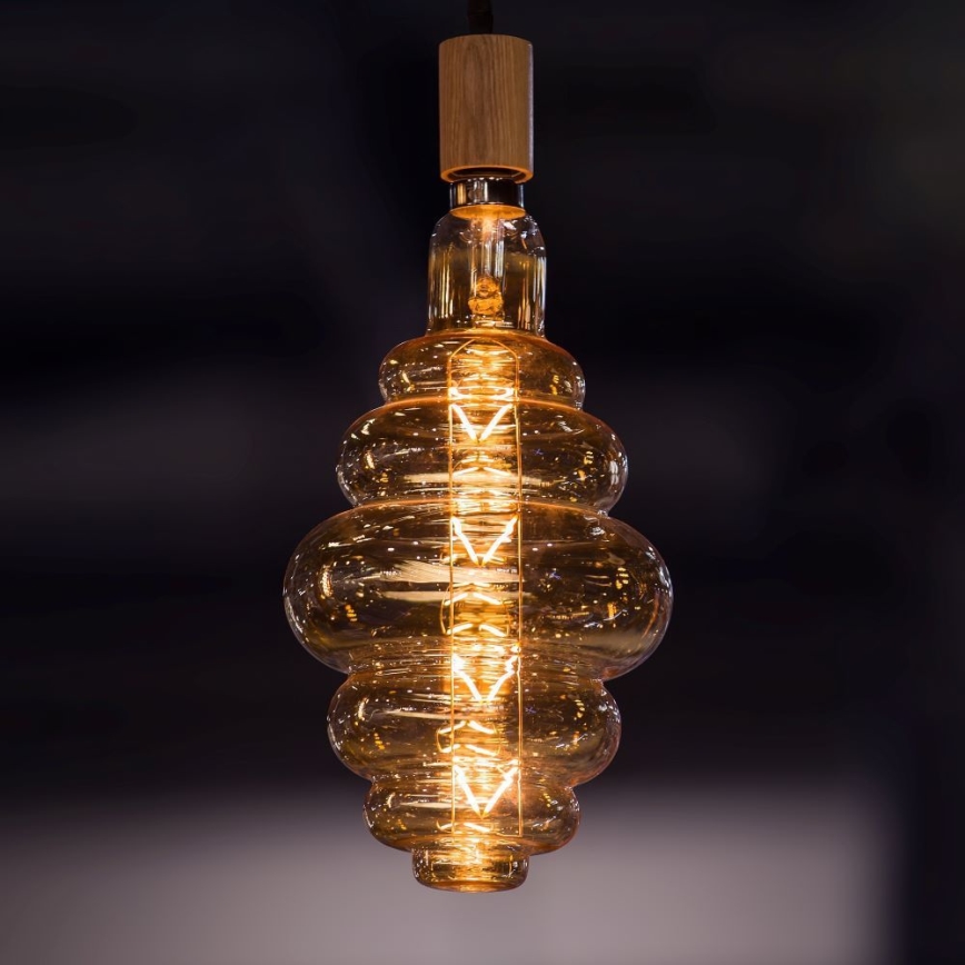 LED Prigušiva sijalica FILAMENT S200 E27/8W/230V 1800K