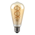 LED Prigušiva sijalica FILAMENT ST64 E27/4,8W/230V 1800K