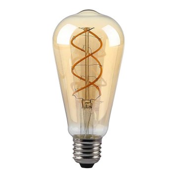 LED Prigušiva sijalica FILAMENT ST64 E27/4,8W/230V 1800K