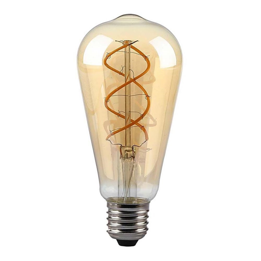 LED Prigušiva sijalica FILAMENT ST64 E27/4,8W/230V 1800K