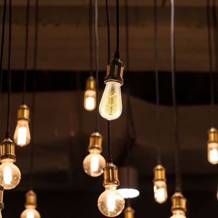 LED Prigušiva sijalica FILAMENT ST64 E27/4,8W/230V 1800K