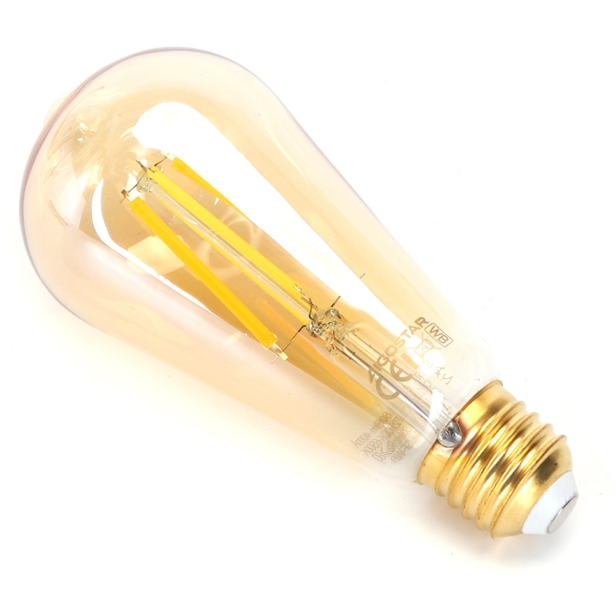 LED Prigušiva sijalica FILAMENT ST64 E27/6W/230V 2700-6500K Wi-Fi - Aigostar