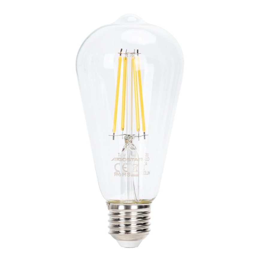 LED Prigušiva sijalica FILAMENT ST64 E27/6W/230V 2700K - Aigostar