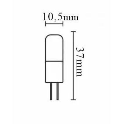 LED Prigušiva sijalica G4/2W/12V 4000K