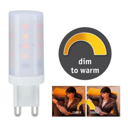 LED Prigušiva sijalica G9/4W/230V 2000-3000K - Paulmann 28819