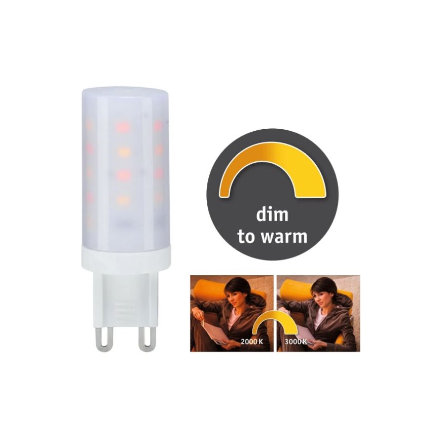 LED Prigušiva sijalica G9/4W/230V 2000-3000K - Paulmann 28819