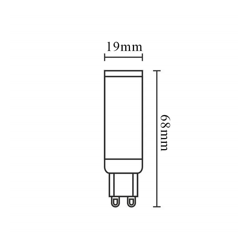 LED Prigušiva sijalica G9/6W/230V 4000K