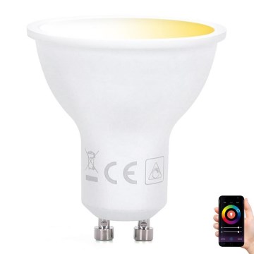 LED Prigušiva sijalica GU10/5W/230V 3000-6500K Wi-Fi - Aigostar