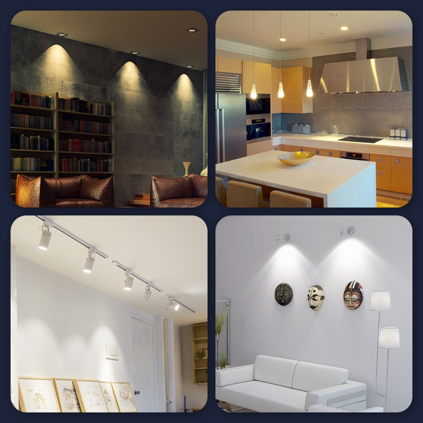 LED Prigušiva sijalica GU10/5W/230V 3000-6500K Wi-Fi - Aigostar