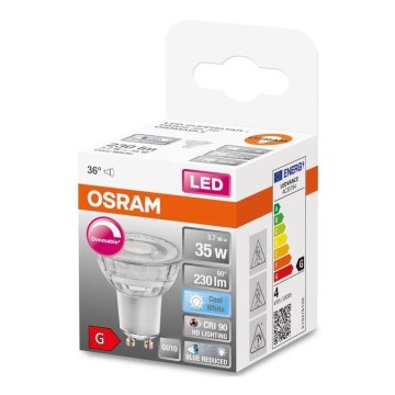 LED Prigušiva sijalica PAR16 GU10/3,7W/230V 4000K CRI 90 - Osram