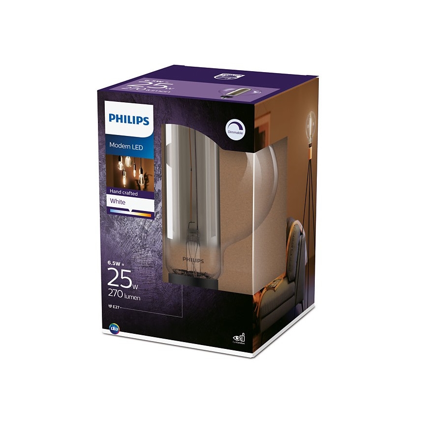 LED prigušiva sijalica Philips E27/6,5W/230V 3000K