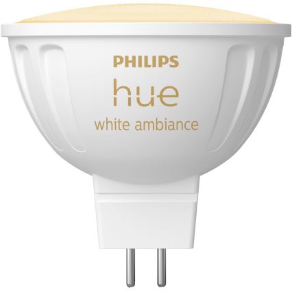 LED Prigušiva sijalica Philips Hue White Ambiance GU5,3/MR16/5,1W/12V 2200-6500K