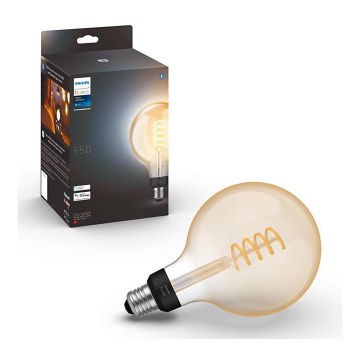 LED prigušiva sijalica Philips Hue WHITE AMBIANCE G125 E27/7W/230V 2200-4500K