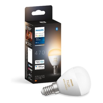 LED Prigušiva sijalica Philips Hue WHITE AMBIANCE P45 E14/5,1W/230V 2200-6500K