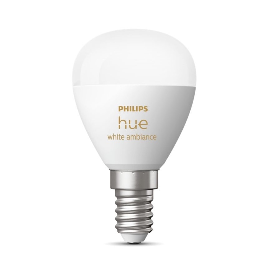 LED Prigušiva sijalica Philips Hue WHITE AMBIANCE P45 E14/5,1W/230V 2200-6500K