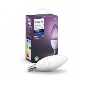 LED prigušiva sijalica Philips Hue WHITE AND COLOR AMBIANCE B39 E14/5,3W/230V 2200K - 6500K