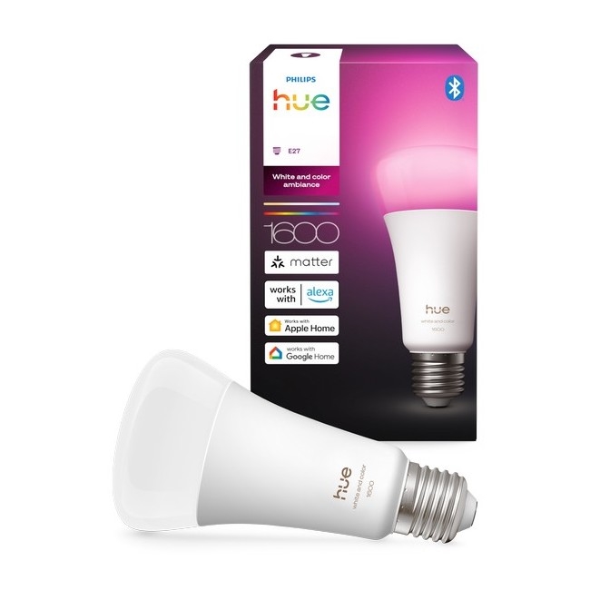 LED prigušiva sijalica Philips Hue WHITE AND COLOR AMBIANCE E27/11,8W/230V 1000-20000K