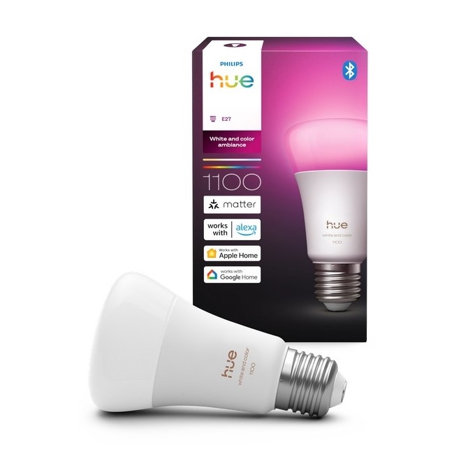 LED prigušiva sijalica Philips Hue WHITE AND COLOR AMBIANCE E27/8,1W/230V 1000-20000K