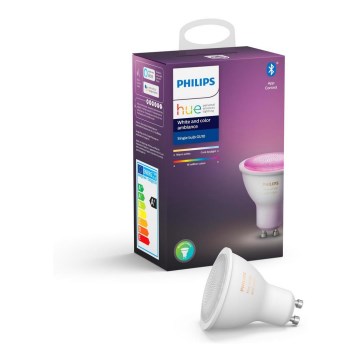 LED prigušiva sijalica Philips Hue White And Color Ambiance GU10/5,7W/230V 2000-6500K