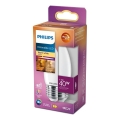 LED Prigušiva sijalica Philips Warm Glow B35 E27/3,4W/230V 2200-2700K CRI 90
