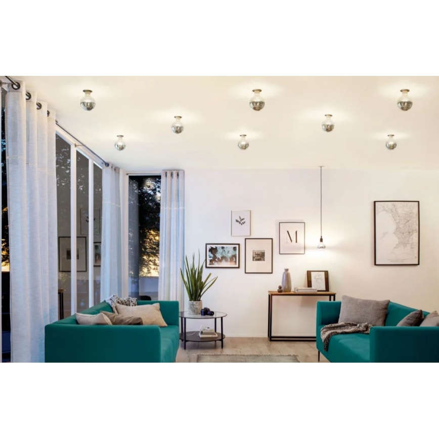 LED Prigušiva sijalica sa ogledalom na vrhu GLOBE E27/6,5W/230V - Paulmann 28673
