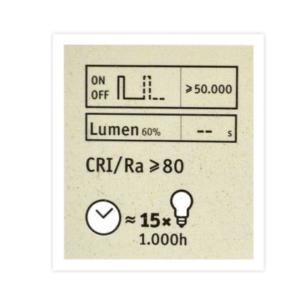 LED Prigušiva sijalica sa ogledalom na vrhu G125 E27/6,5W/230V 2700K - Paulmann 28679