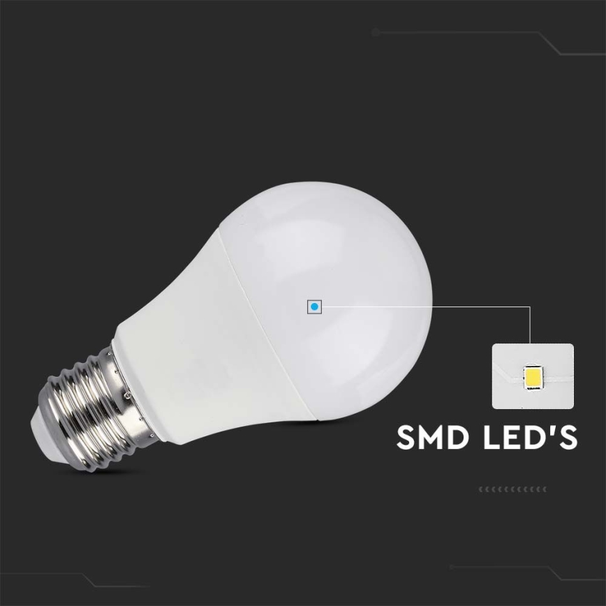 LED Prigušiva sijalica SAMSUNG CHIP A60 E27/11W/230V 3000K