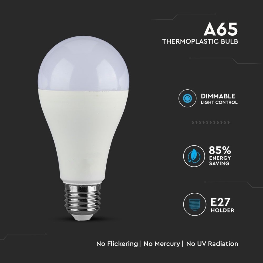 LED Prigušiva sijalica SAMSUNG CHIP A65 E27/17W/230V 4000K
