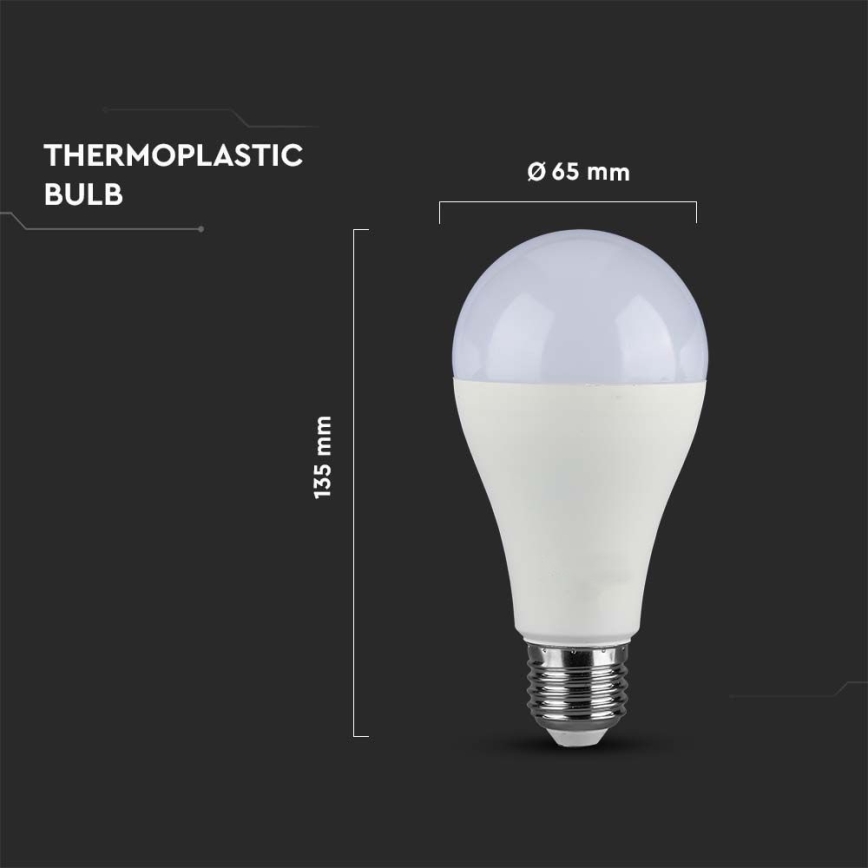LED Prigušiva sijalica SAMSUNG CHIP A65 E27/17W/230V 4000K