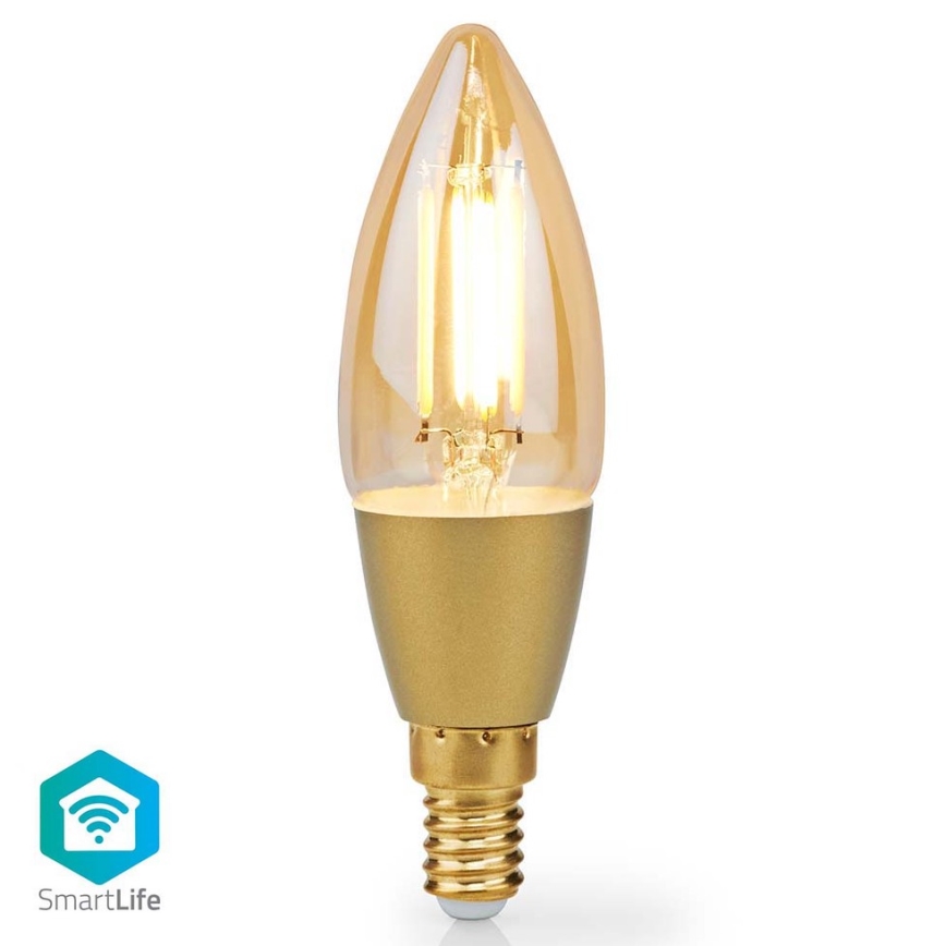 LED Prigušiva sijalica Smartlife E14/4,9W/230V 1800-3000K Wi-Fi Tuya