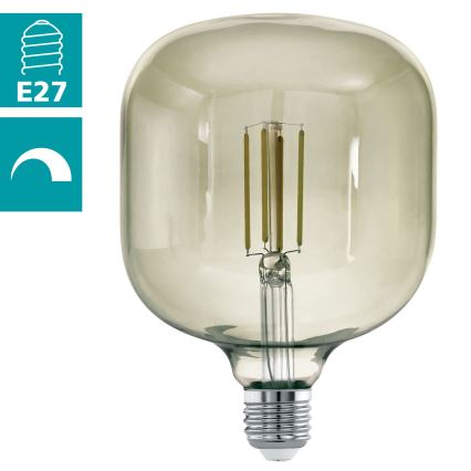 LED Prigušiva sijalica VINTAGE E27/4W/230V 3000K  - Eglo 12597