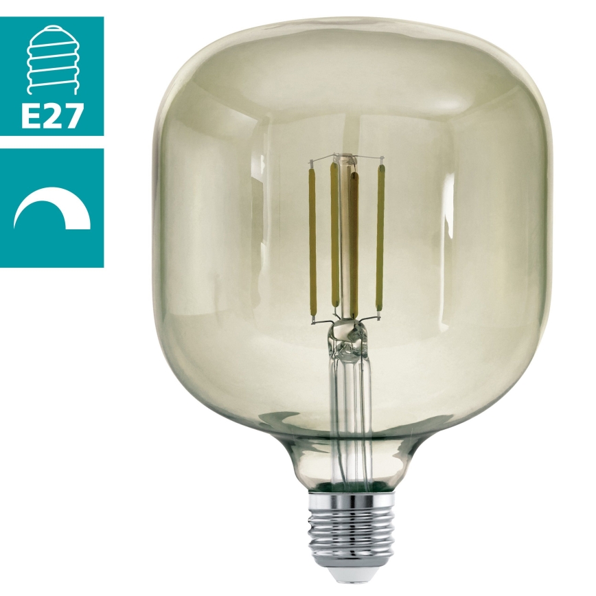 LED Prigušiva sijalica VINTAGE E27/4W/230V 3000K  - Eglo 12597
