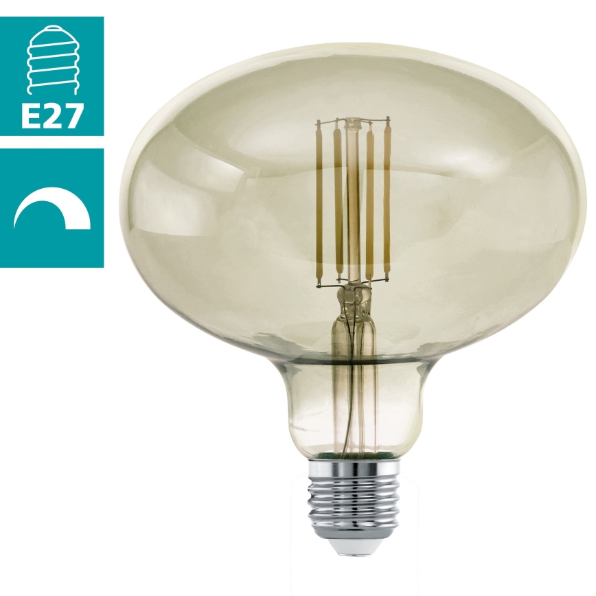 LED Prigušiva sijalica VINTAGE E27/4W/230V 3000K - Eglo 12599