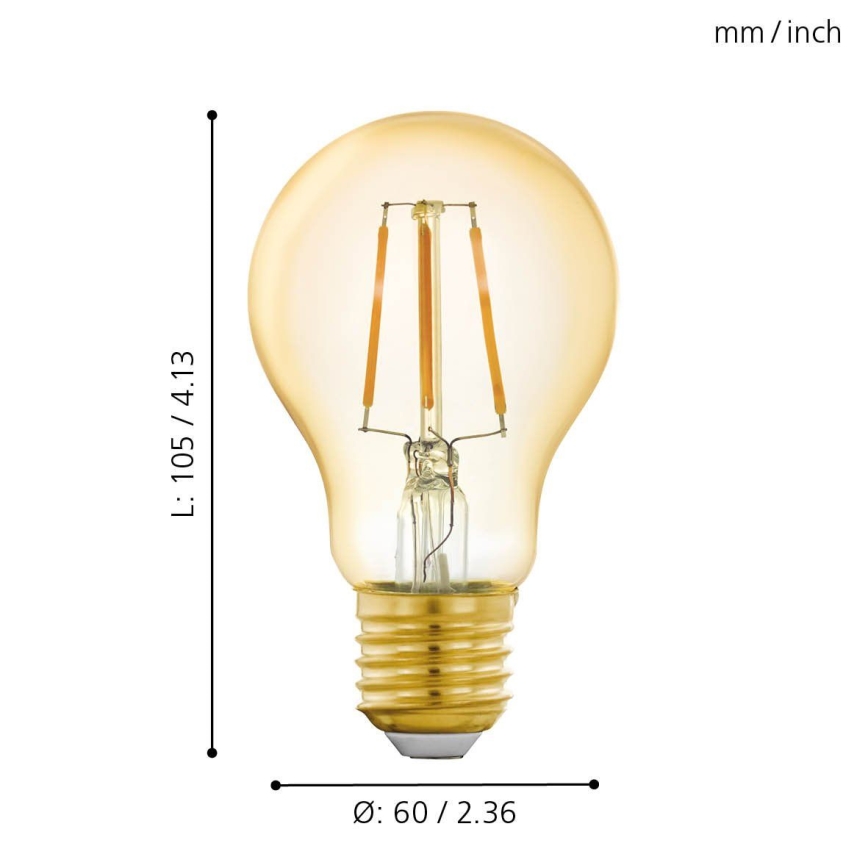 LED prigušiva sijalica E27/5,5W/230V 2200K - Eglo