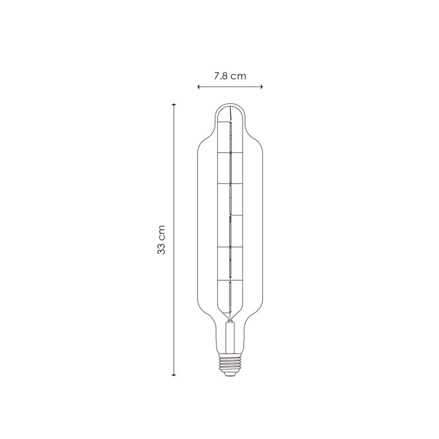 LED Prigušiva sijalica VINTAGE EDISON E27/5W/230V 1800K