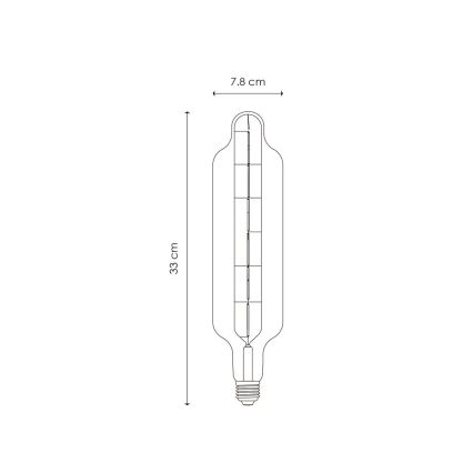 LED Prigušiva sijalica VINTAGE EDISON E27/5W/230V 3000K