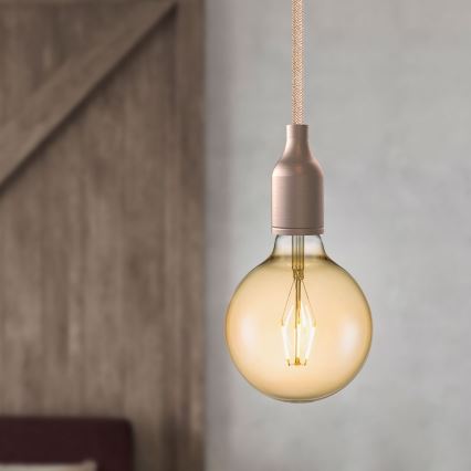 LED Prigušiva sijalica VINTAGE EDISON G125 E27/4W/230V 2700K