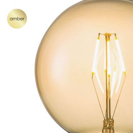 LED Prigušiva sijalica VINTAGE EDISON G125 E27/4W/230V 2700K