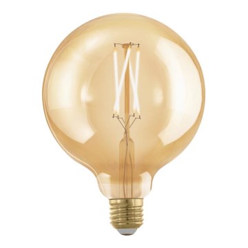 LED Prigušiva sijalica VINTAGE G125 E27/4W/230V 1700K - Eglo 780233