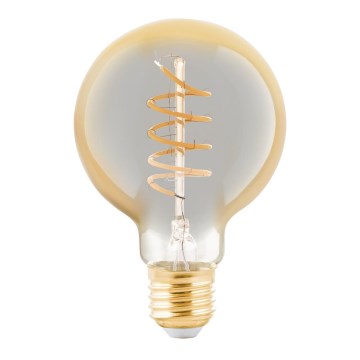 LED Prigušiva sijalica VINTAGE G80 E27/4W/230V 2200K - Eglo 11876