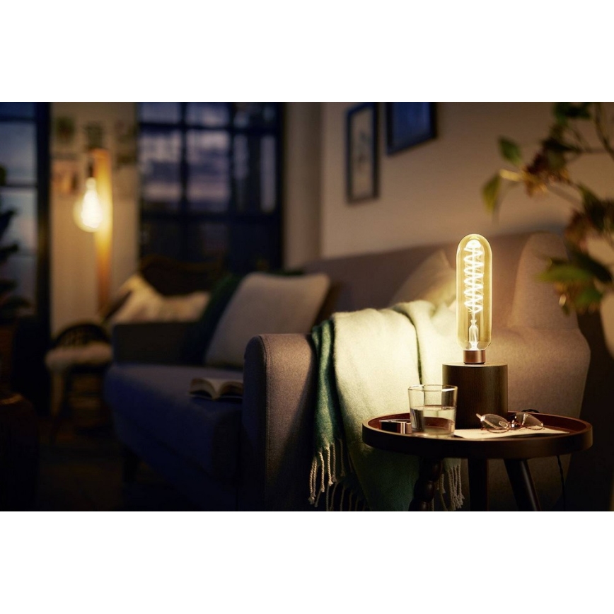 LED Prigušiva sijalica VINTAGE Philips T65 E27/6,5W/230V 2000K