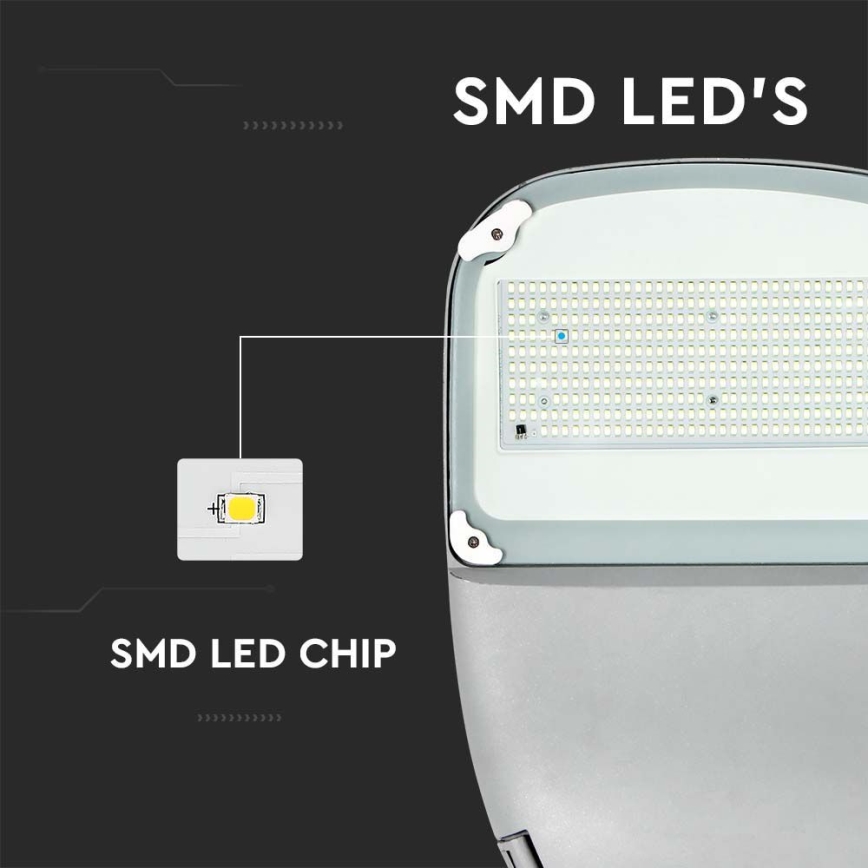 LED Prigušiva solarna ulična lampa SAMSUNG CHIP LED/50W/6,4V 6000K IP65 30000 mAh + Daljinski upravljač