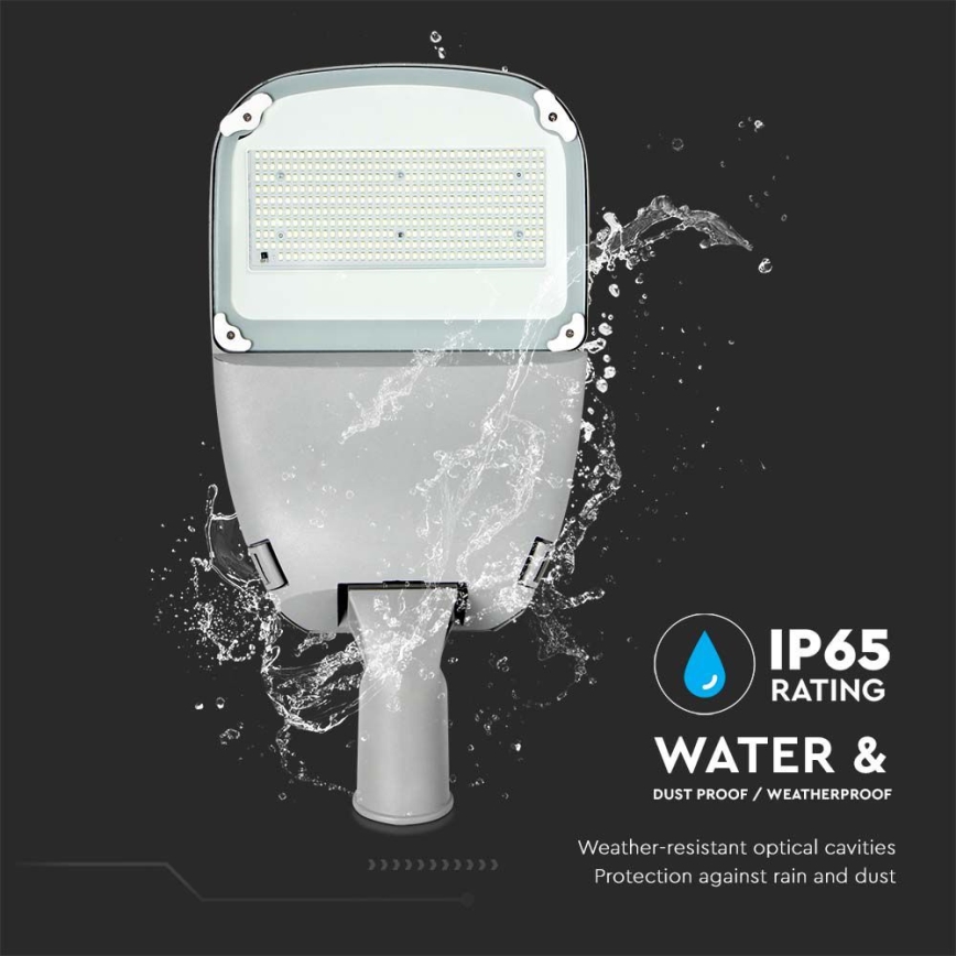 LED Prigušiva solarna ulična lampa SAMSUNG CHIP LED/50W/6,4V 6000K IP65 30000 mAh + Daljinski upravljač