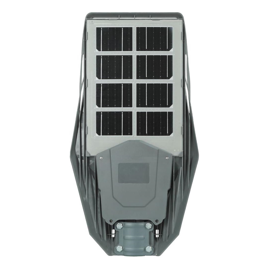 LED Prigušiva solarna ulična lampa sa senzorom KERS LED/300W/3,2V 6500K 8000 mAh IP65 sivo + Daljinski upravljač